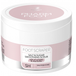 Pharm Foot Wygładzający peeling solno- cukrowy do stóp Foot Scraper 200 g